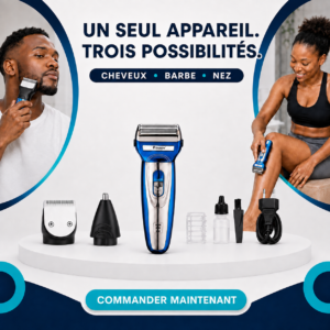 Tondeuse Professionnelle Multifonctions 3 en 1
